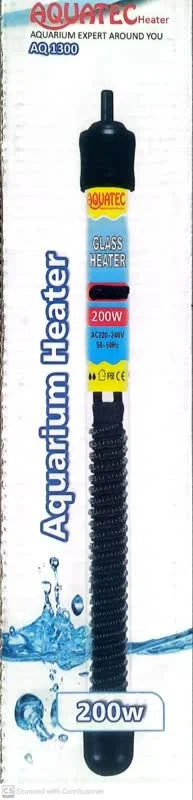بخاری آکواریوم 200 وات آکواتک AQ-1300