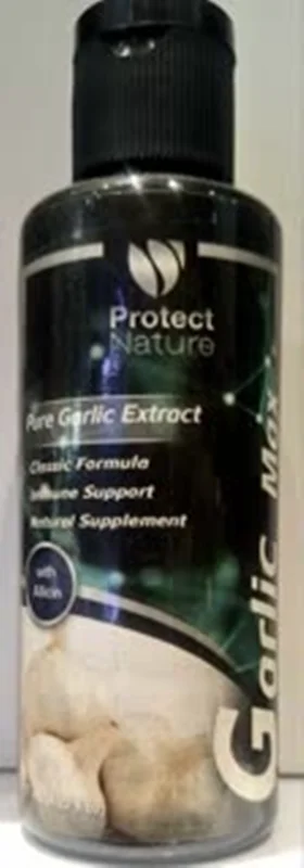 محلول عصاره سیر گارلیک مکس پروتکت نیچر ۱۲۵ میل