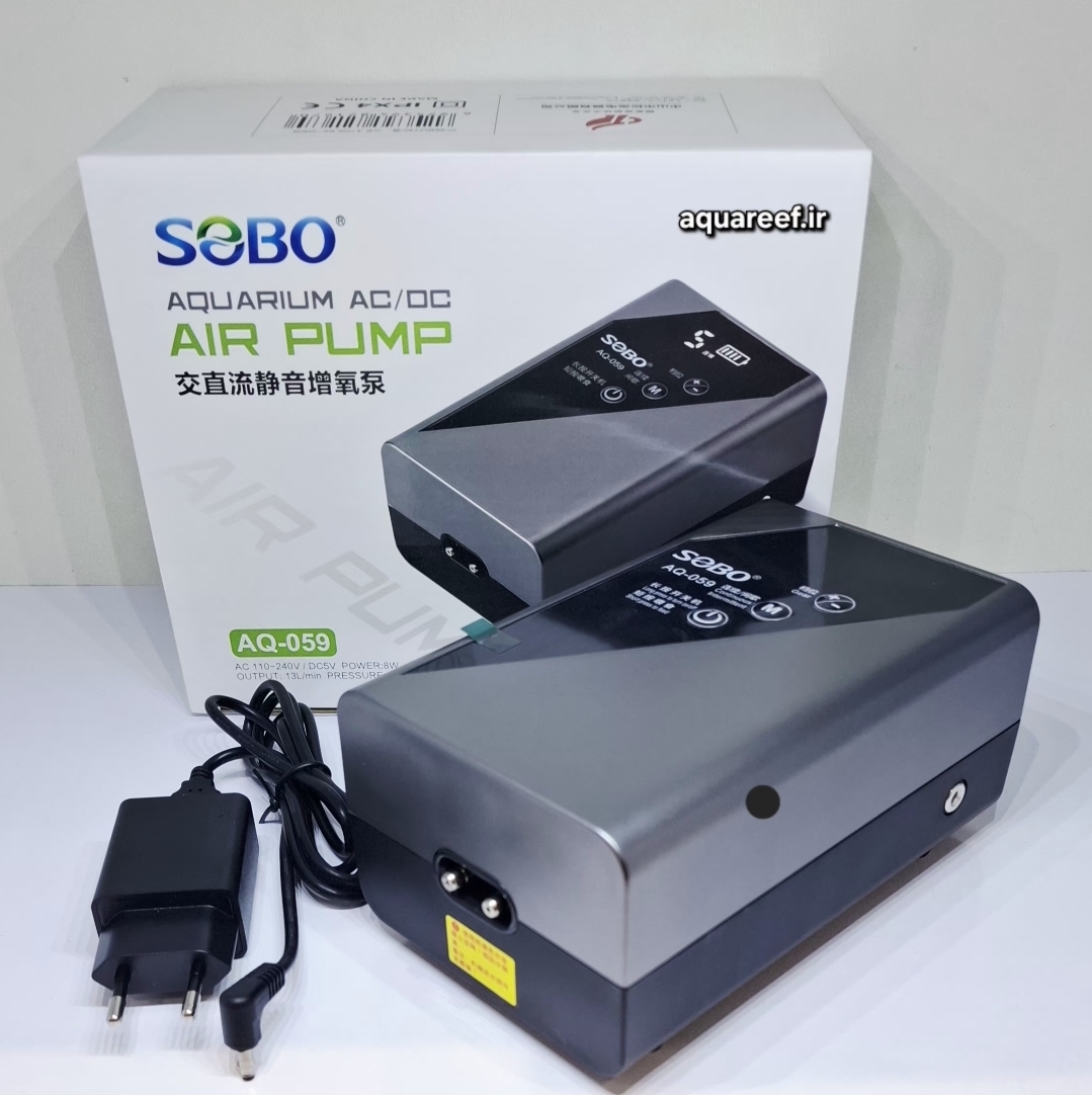 پمپ هوا شارژی آکواریوم سوبو AQ-059