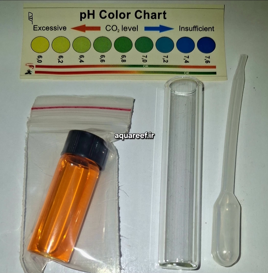 تست PH آب آکواریوم